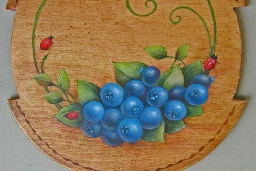 Blueberries and Ladybugs