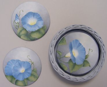Morning Glory Coasters