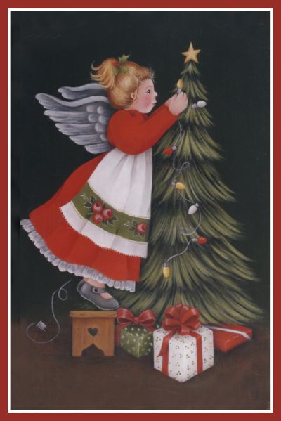Lighting The Tree Angel