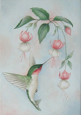 Ruby-Throated Hummingbird E-packet