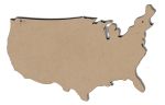 United State cut out